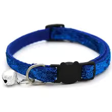 Colorful Cat Collar with Bell — Adjustable Safety Fit for All Breeds