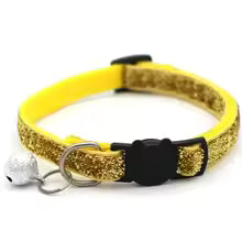 Colorful Cat Collar with Bell — Adjustable Safety Fit for All Breeds