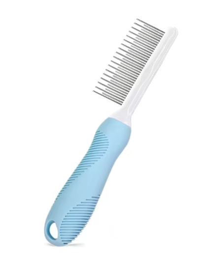 Cat Grooming Comb — Detangling Needle Brush for Healthy, Shiny Fur